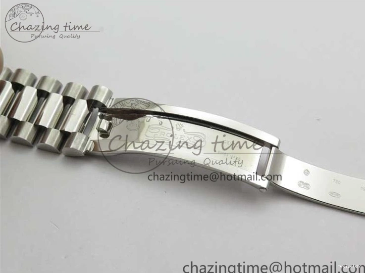 A2836 Dial 228239 Dial Blue SS BP SS Version Textured 904 on Day-Date President 40mm Ice Bracelet New 0724